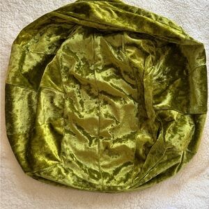 Chartreuse Velvet Yoga Ball Cover